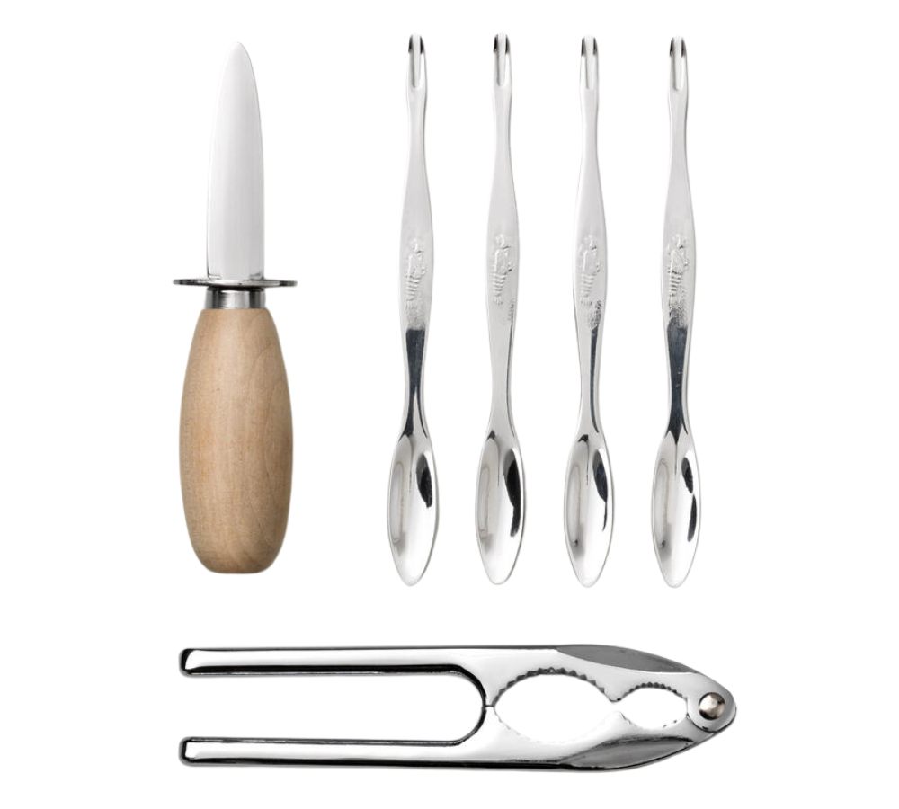 Seafood Tools - beige/rød